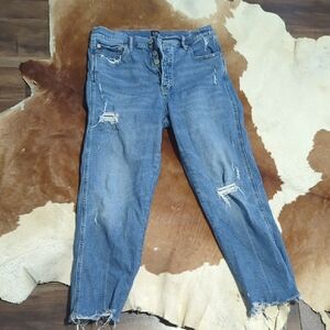 Gap Distressed Blue Jeans
